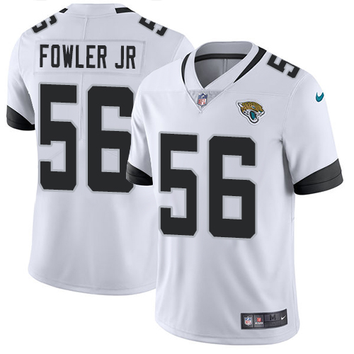 Nike Jaguars #56 Dante Fowler Jr White Men's Stitched NFL Vapor Untouchable Limited Jersey - Click Image to Close